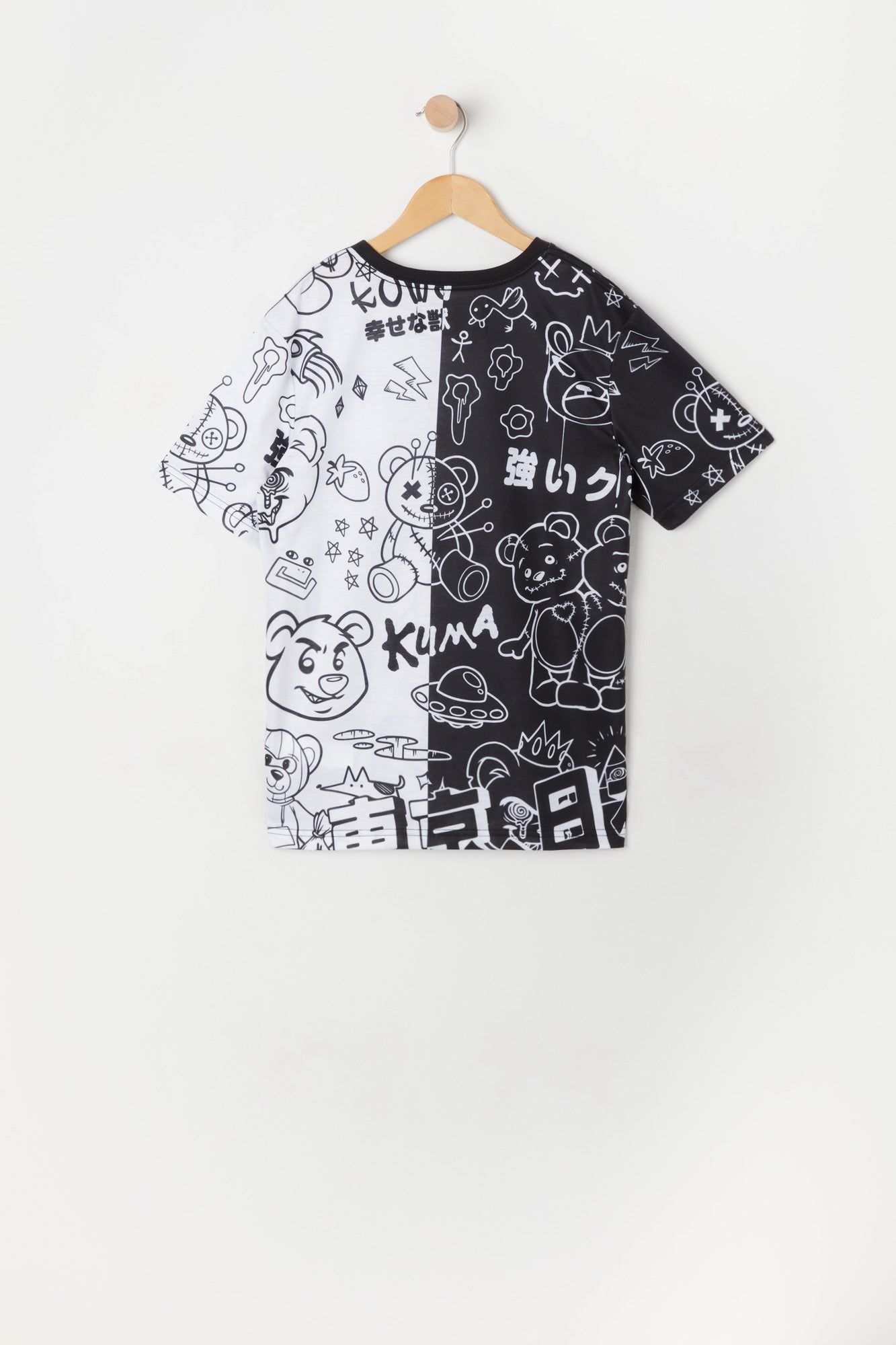 T-shirt avec blocs de couleurs à imprimé Teddy pour garçon sold by Urban Planet product image thumbnail 2