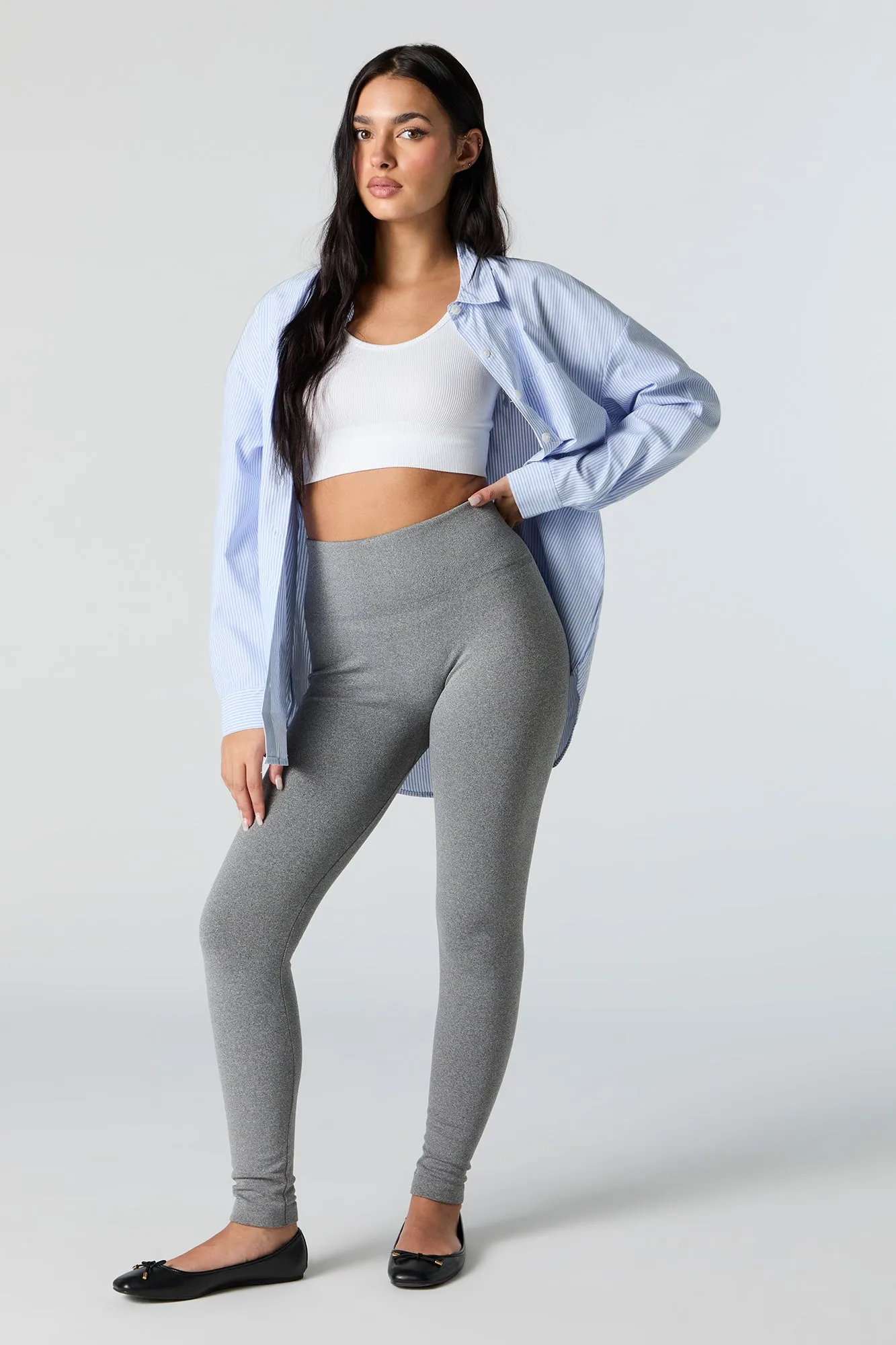 Seamless High Rise Fleece Legging sold by Urban Planet