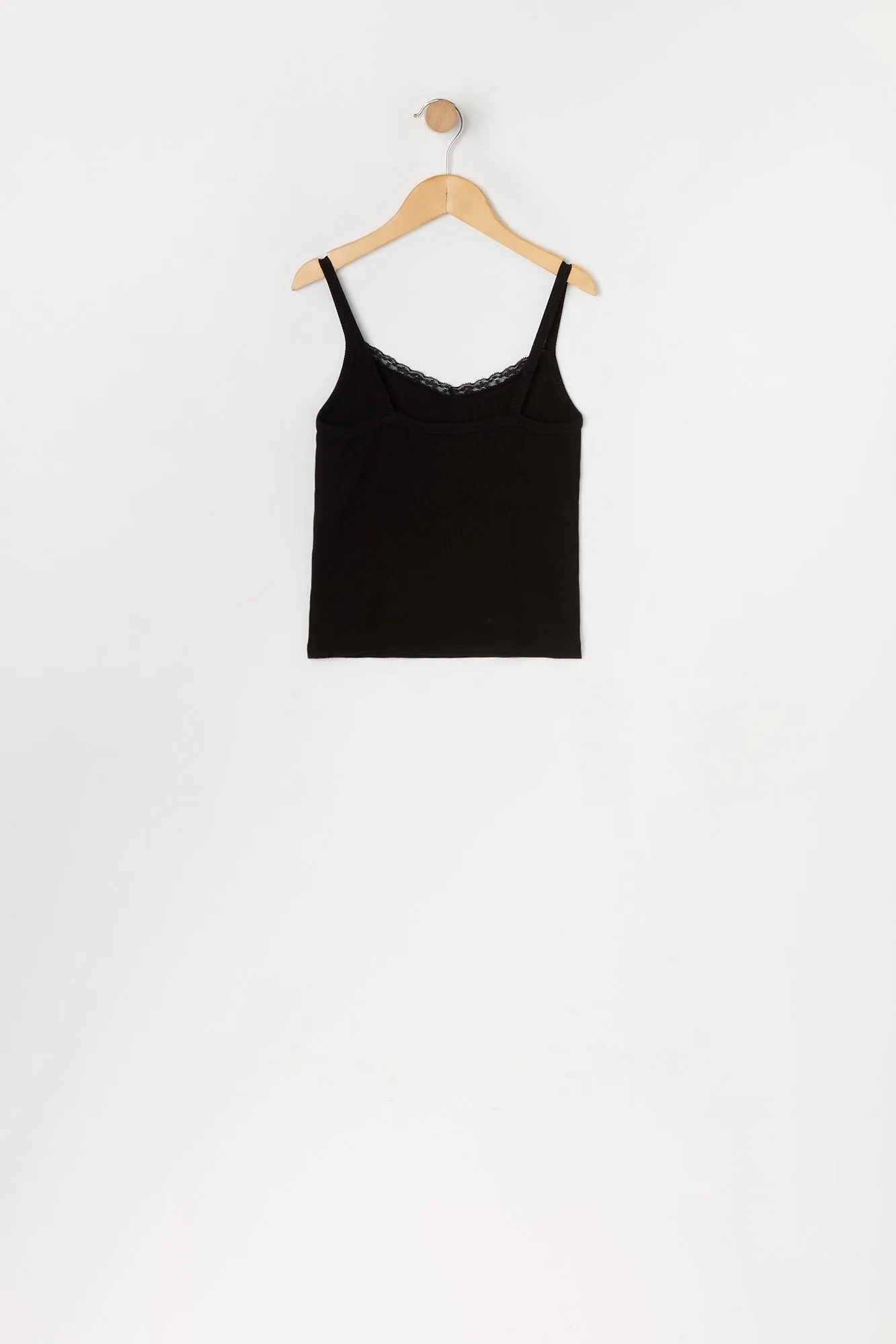 Girls Rhinestone Sun Lace Trim Tank sold by Urban Planet product image thumbnail 2