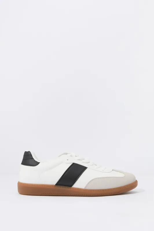 Retro Colourblock Low-Top Sneaker sold by Urban Planet