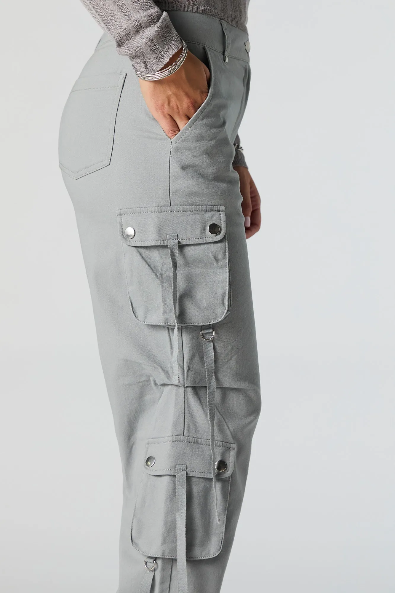 Pantalon cargo utilitaire à jambe droite sold by Urban Planet product image thumbnail 5