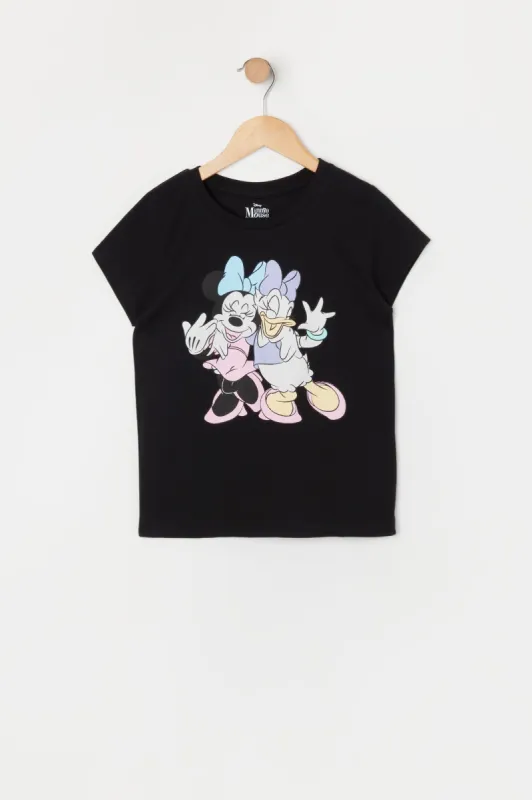 Girls Minnie and Daisy Graphic T-Shirt sold by Urban Planet