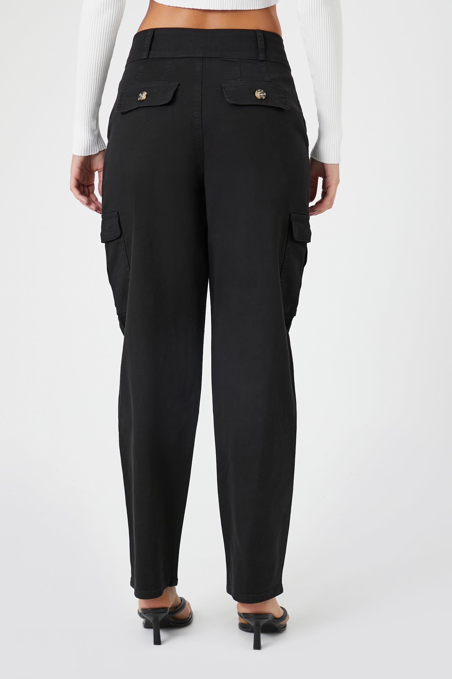 Pantalon en sergé à taille haute sold by Urban Planet product image thumbnail 4