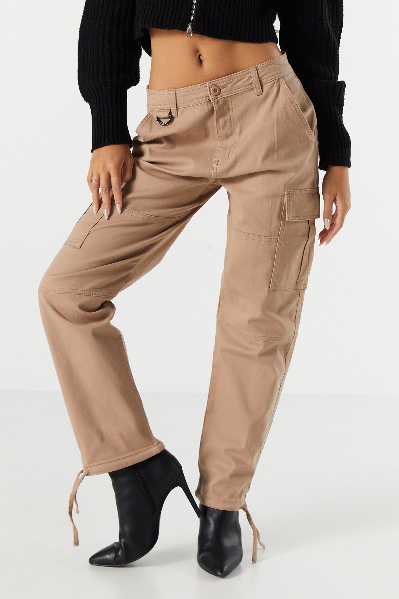 Mid Rise Cargo Pant sold by Urban Planet product image thumbnail 2