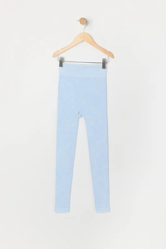 Legging Active côtelé délavé sans couture pour fille sold by Urban Planet