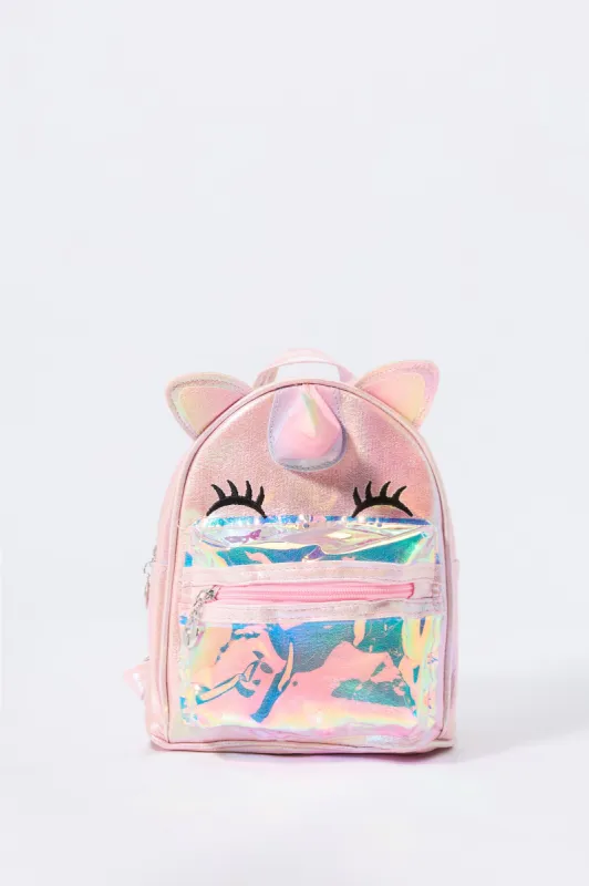Minisac à dos iridescent Licorne 3D pour fille sold by Urban Planet