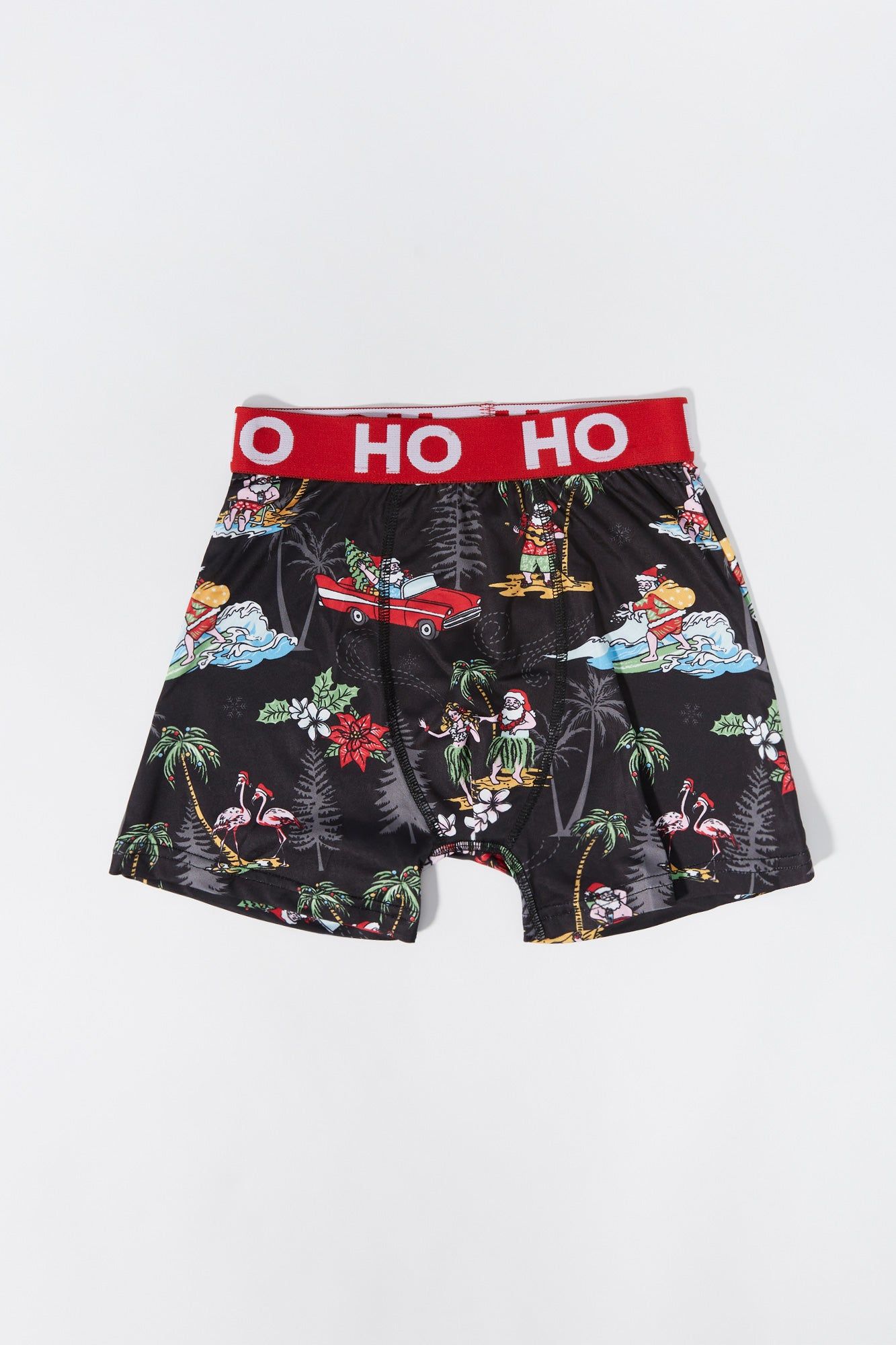 Boys Christmas Vacation Santa Print Boxer Brief sold by Urban Planet