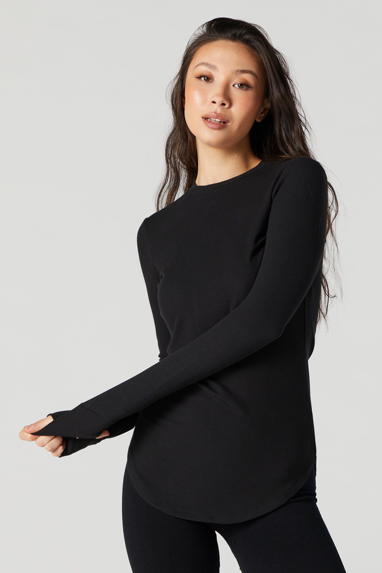 Crewneck Long Sleeve Top sold by Urban Planet