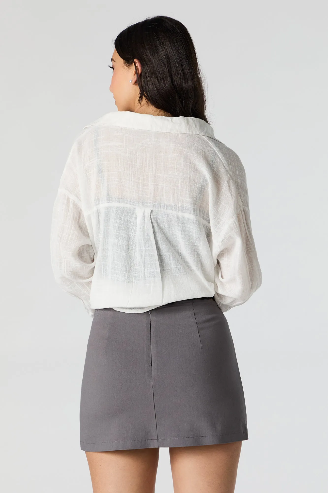 Slit Mini Skort sold by Urban Planet product image thumbnail 2