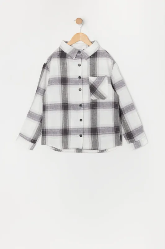 Girls Plaid Flannel sold by Urban Planet