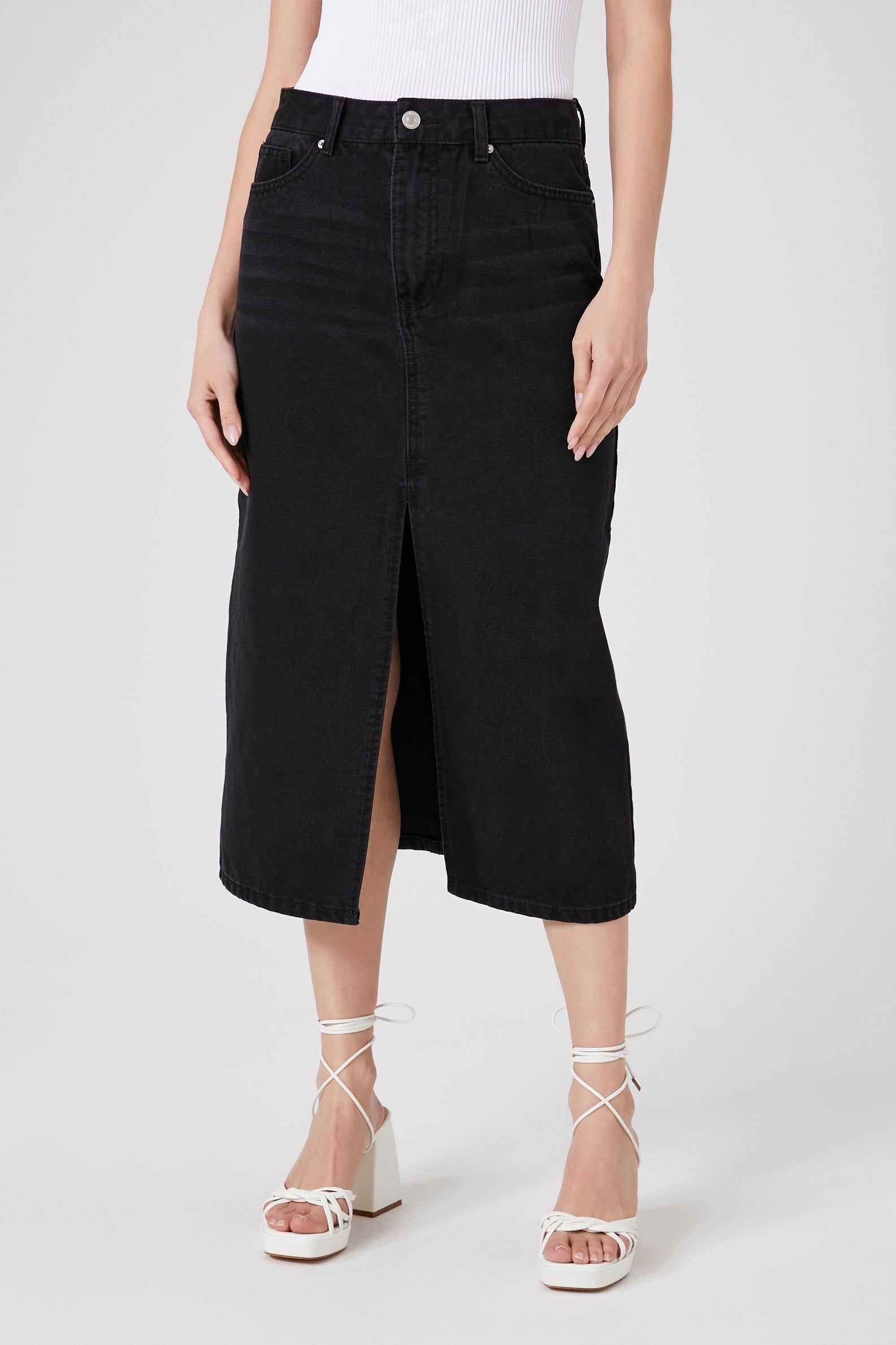Jupe maxi en denim sold by Urban Planet product image thumbnail 2
