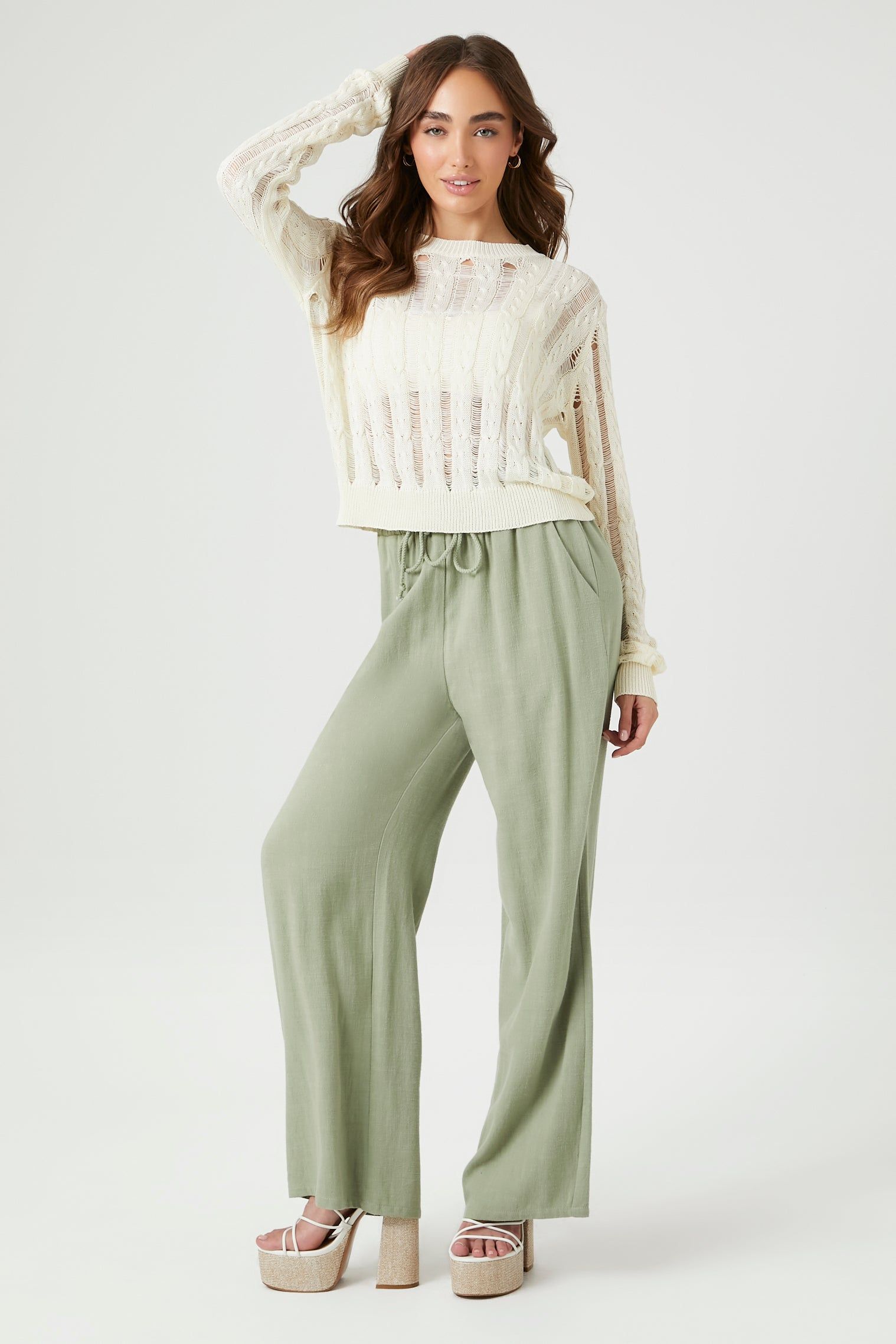 Distressed Sheer Sweater sold by Urban Planet product image thumbnail 4