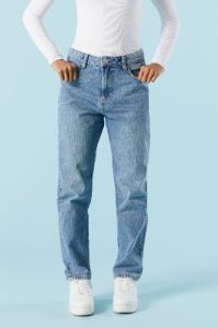 Medium Wash Denim Mom Jean sold by Urban Planet