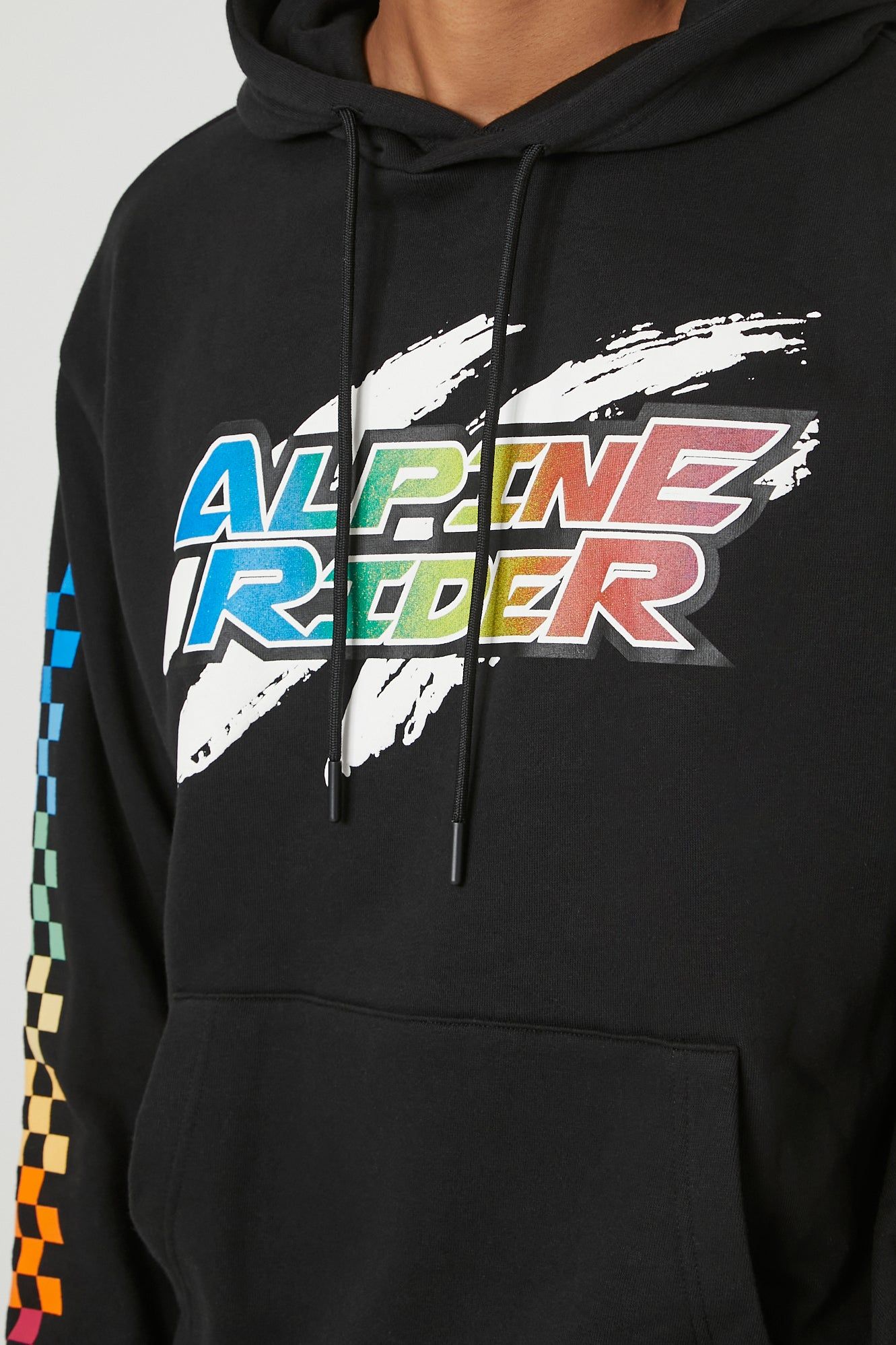 Haut à capuchon à imprimé Alpine Rider sold by Urban Planet product image thumbnail 5