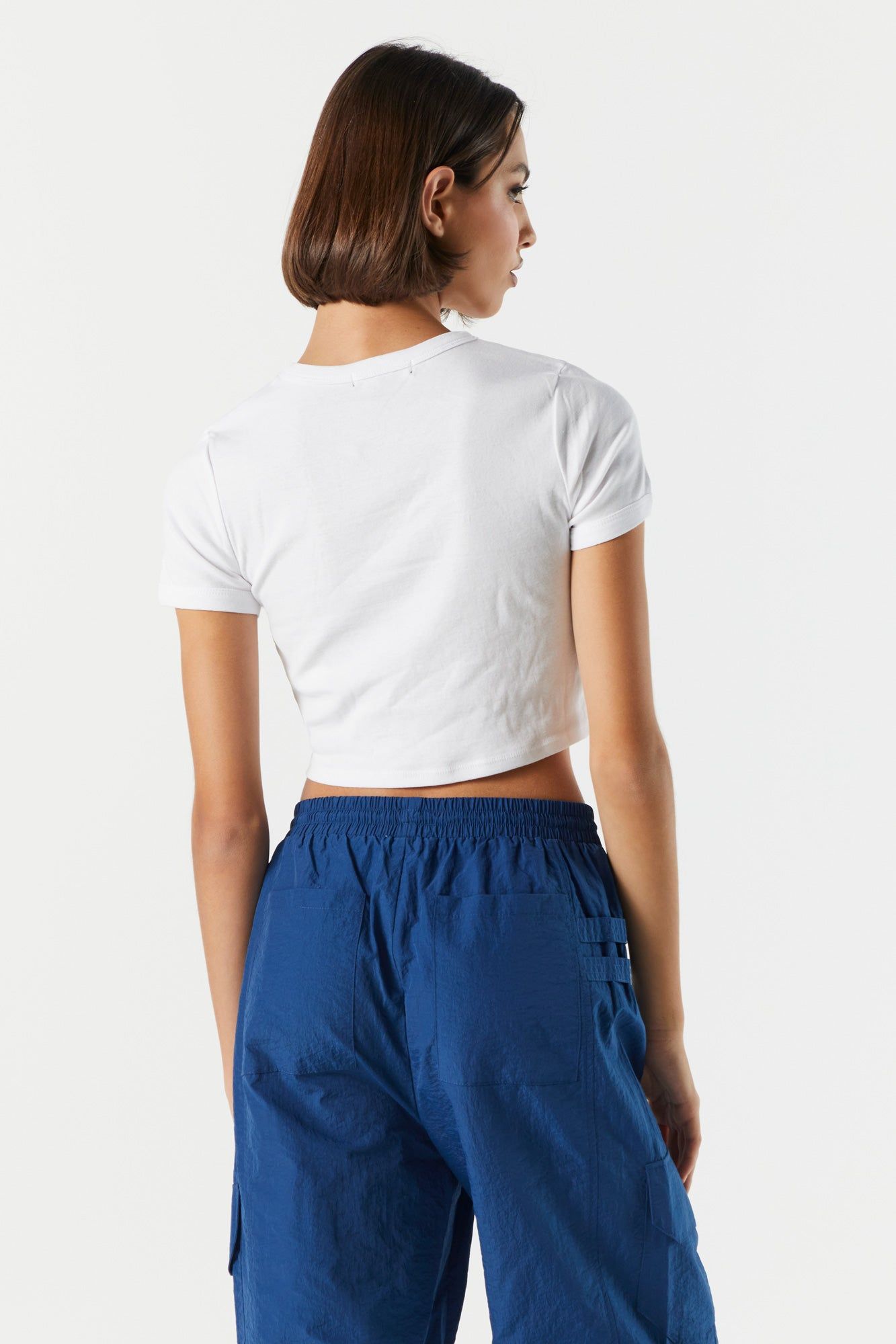 T-shirt ultracourt à imprimé New York sold by Urban Planet product image thumbnail 2