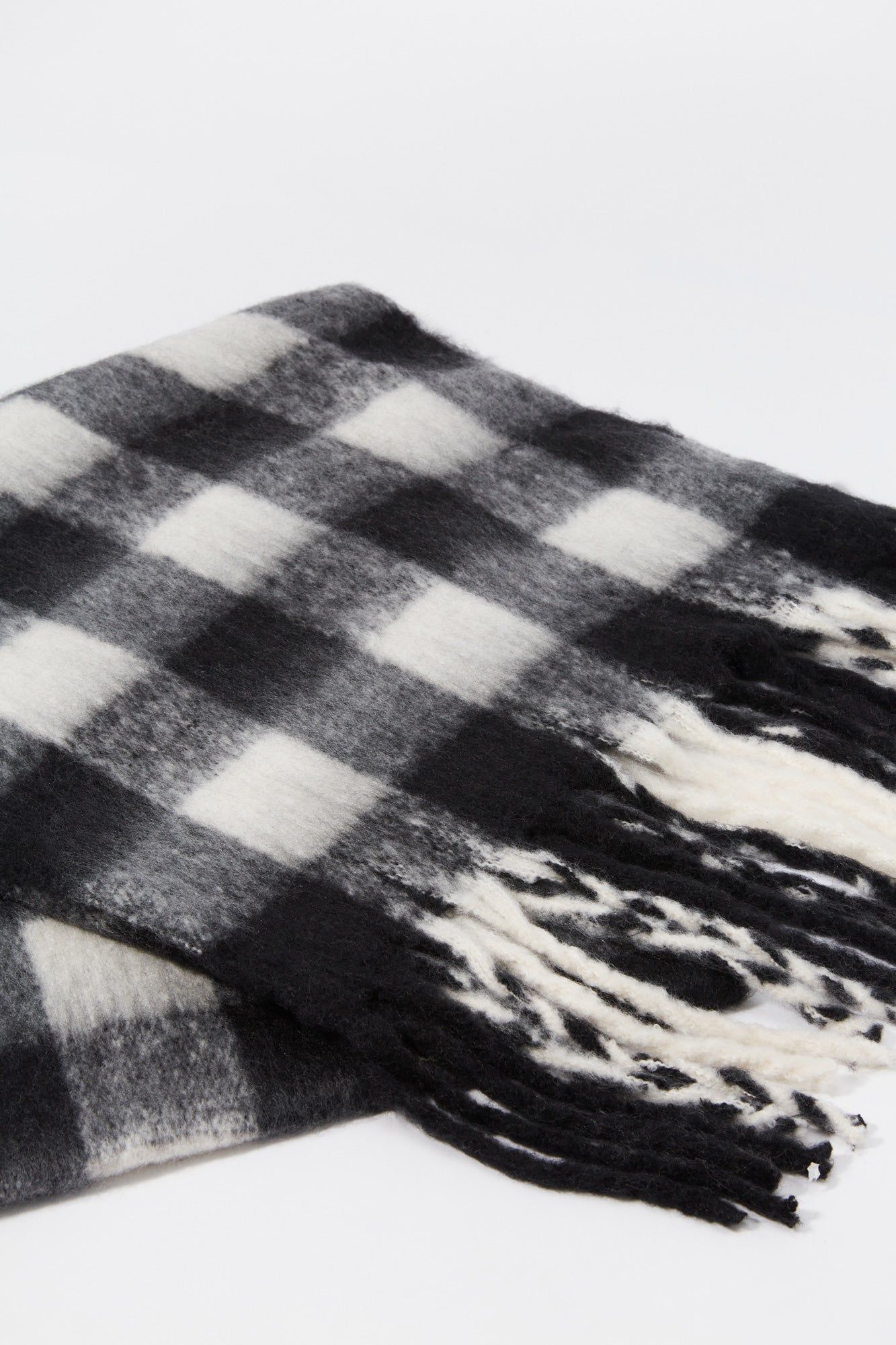 Plaid Brushed Scarf sold by Urban Planet product image thumbnail 4