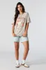 Snoopy Giddy Up Graphic Boyfriend T-Shirt sold by Urban Planet