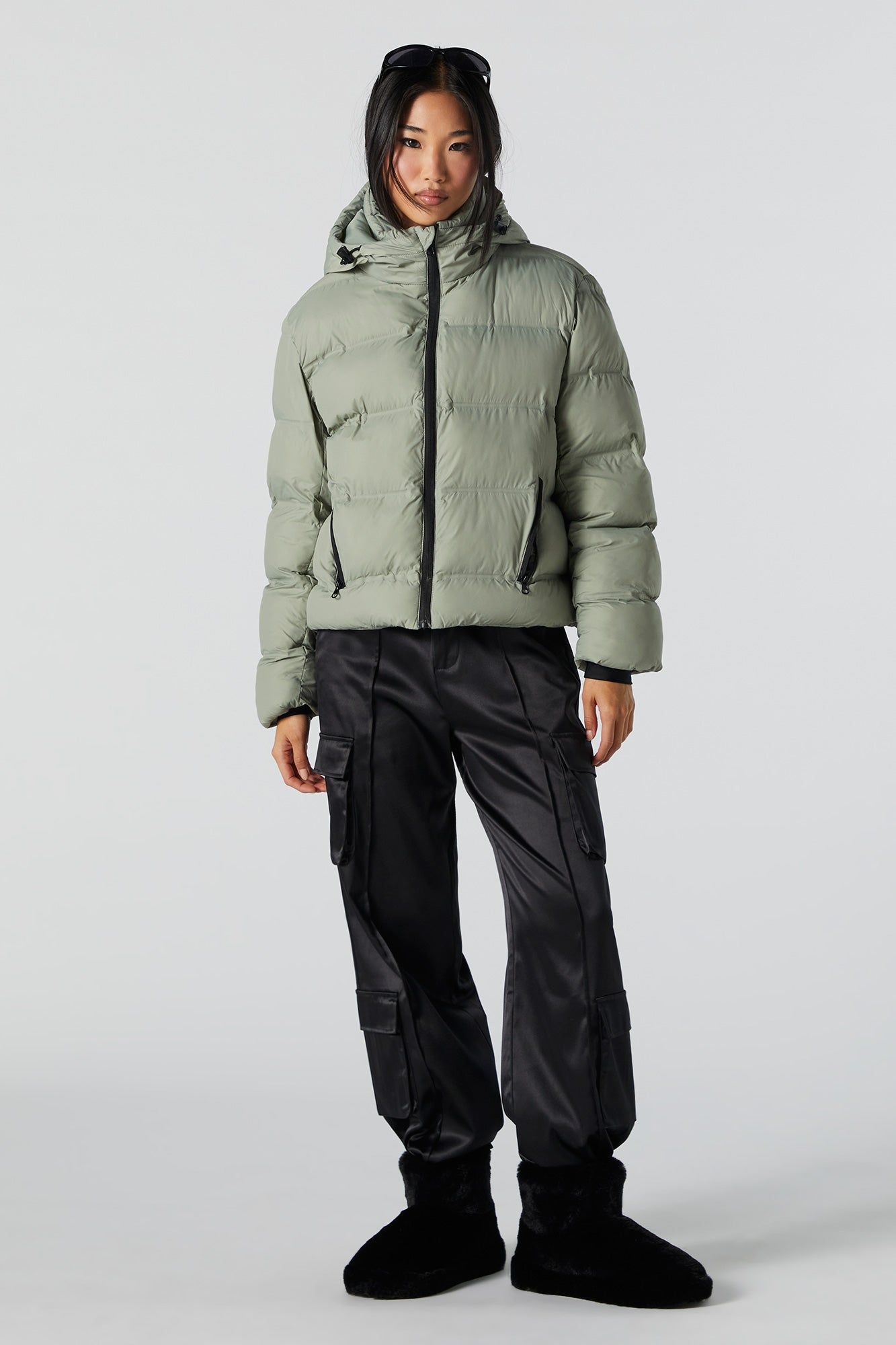 Manteau bouffant en nylon sold by Urban Planet product image thumbnail 2