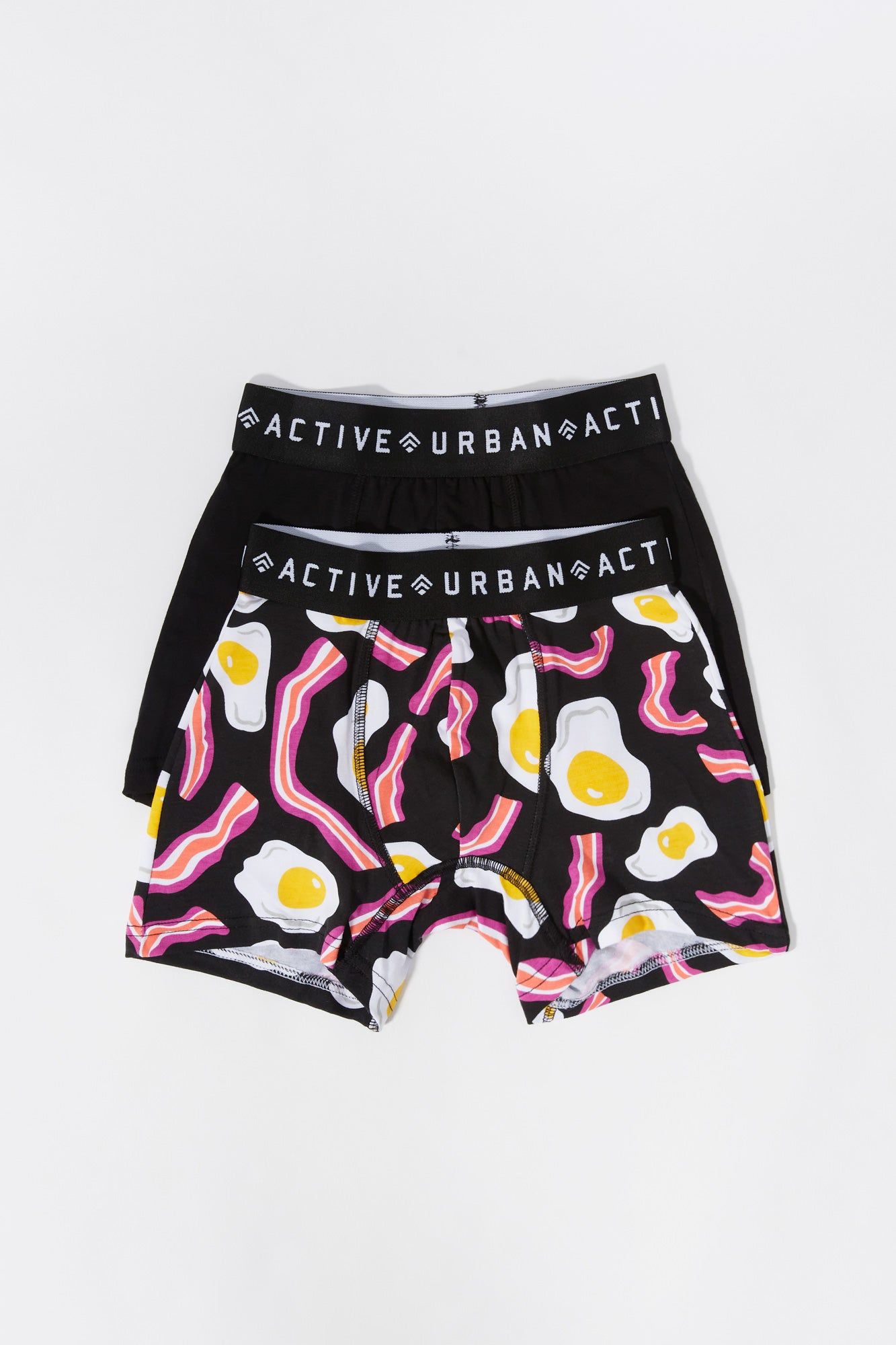 Boys Bacon and Egg Print Boxer Brief (2 Pack) sold by Urban Planet
