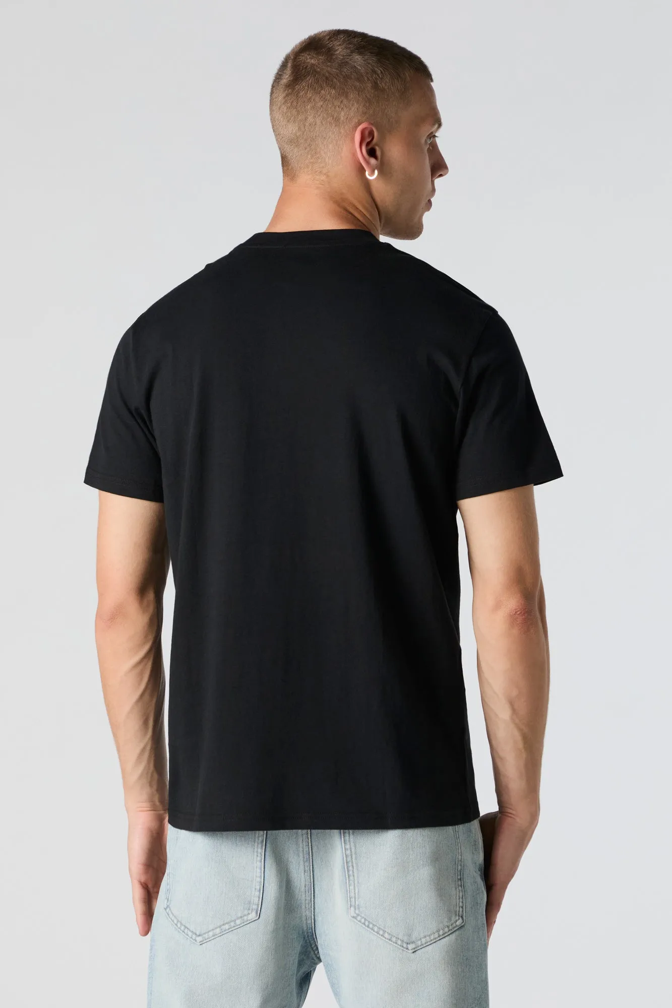 Beginners Luck Graphic T-Shirt sold by Urban Planet product image thumbnail 3