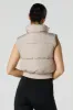 Cropped Puffer Vest sold by Urban Planet