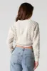 Open Cable Knit Cropped Sweater sold by Urban Planet