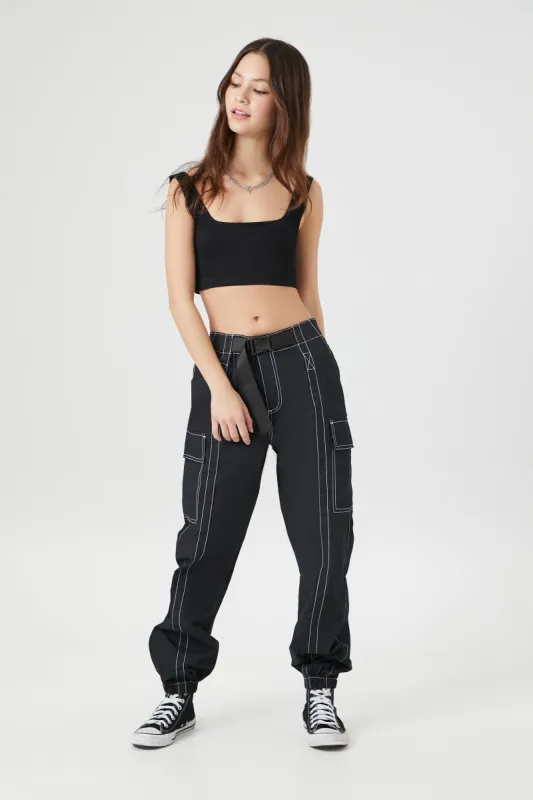 Belted Cargo Jogger sold by Urban Planet