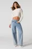 Open Cable Knit Cropped Sweater sold by Urban Planet