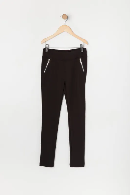 Girls Zip Pocket Legging sold by Urban Planet