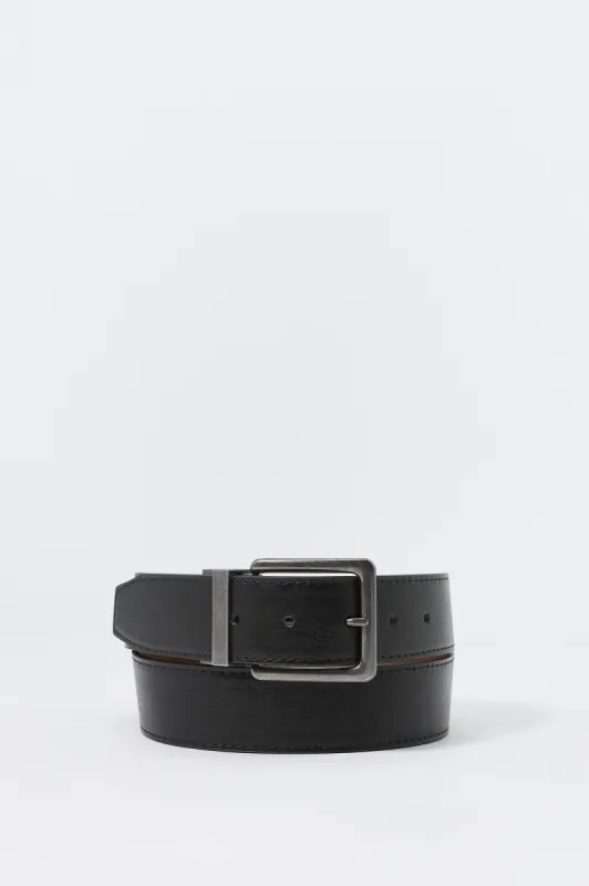 Faux Leather Reversible Belt sold by Urban Planet