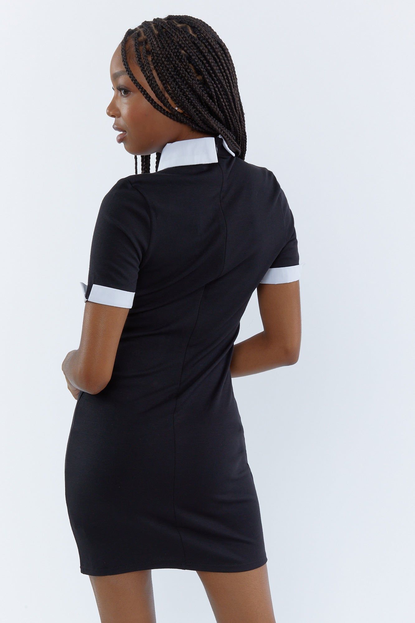 Minirobe à manches courtes avec col sold by Urban Planet product image thumbnail 2