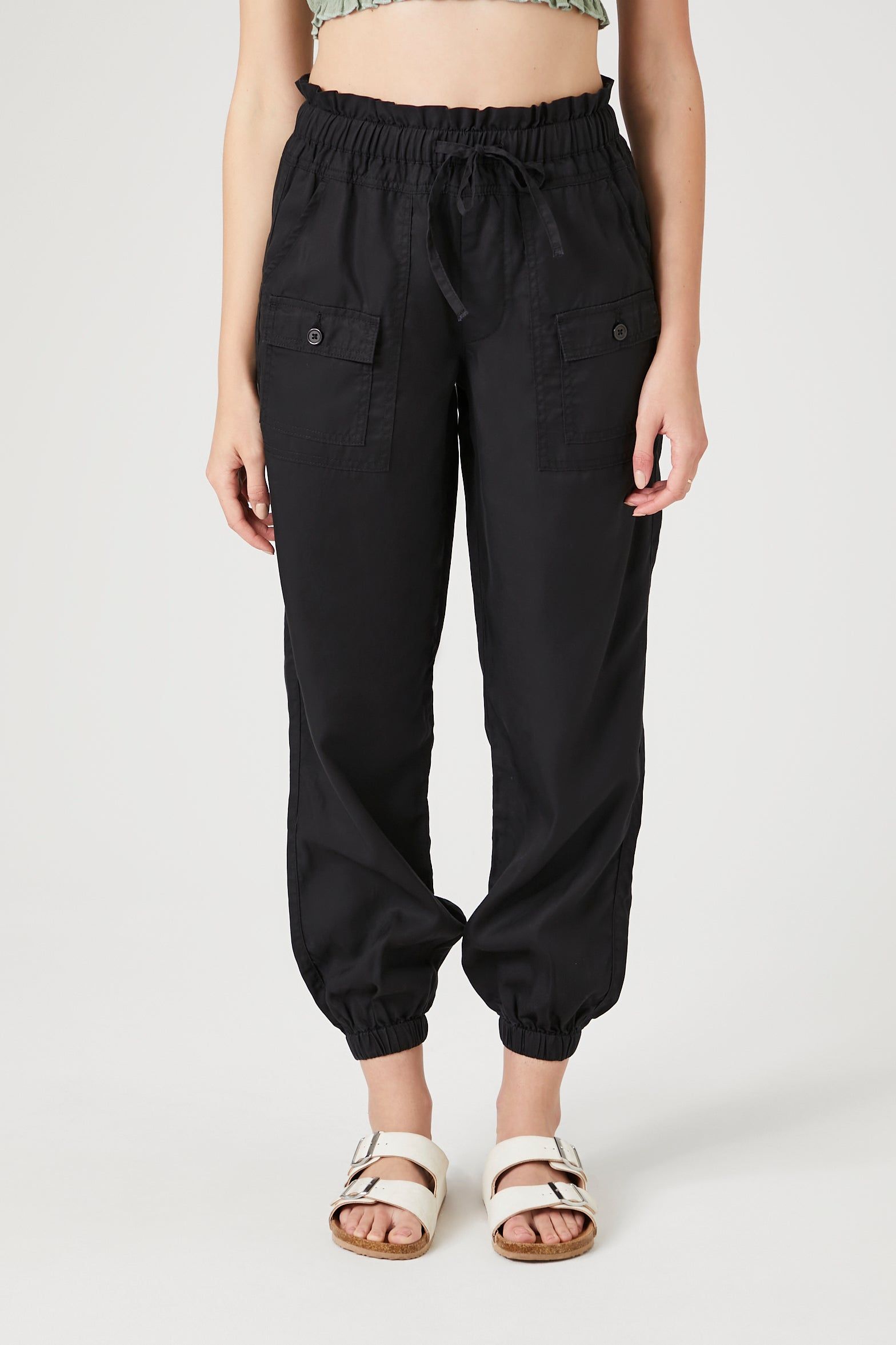 Pantalon de jogging en chambray avec taille coulissante sold by Urban Planet product image thumbnail 2