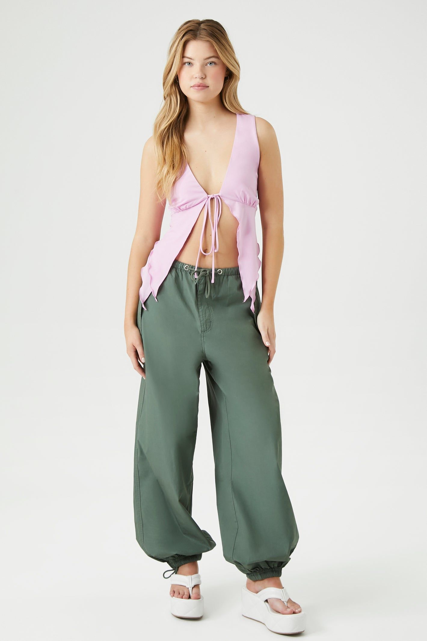 Haut asymétrique avec attache sold by Urban Planet product image thumbnail 4