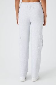 Pantalon cargo à jambe droite en molleton sold by Urban Planet