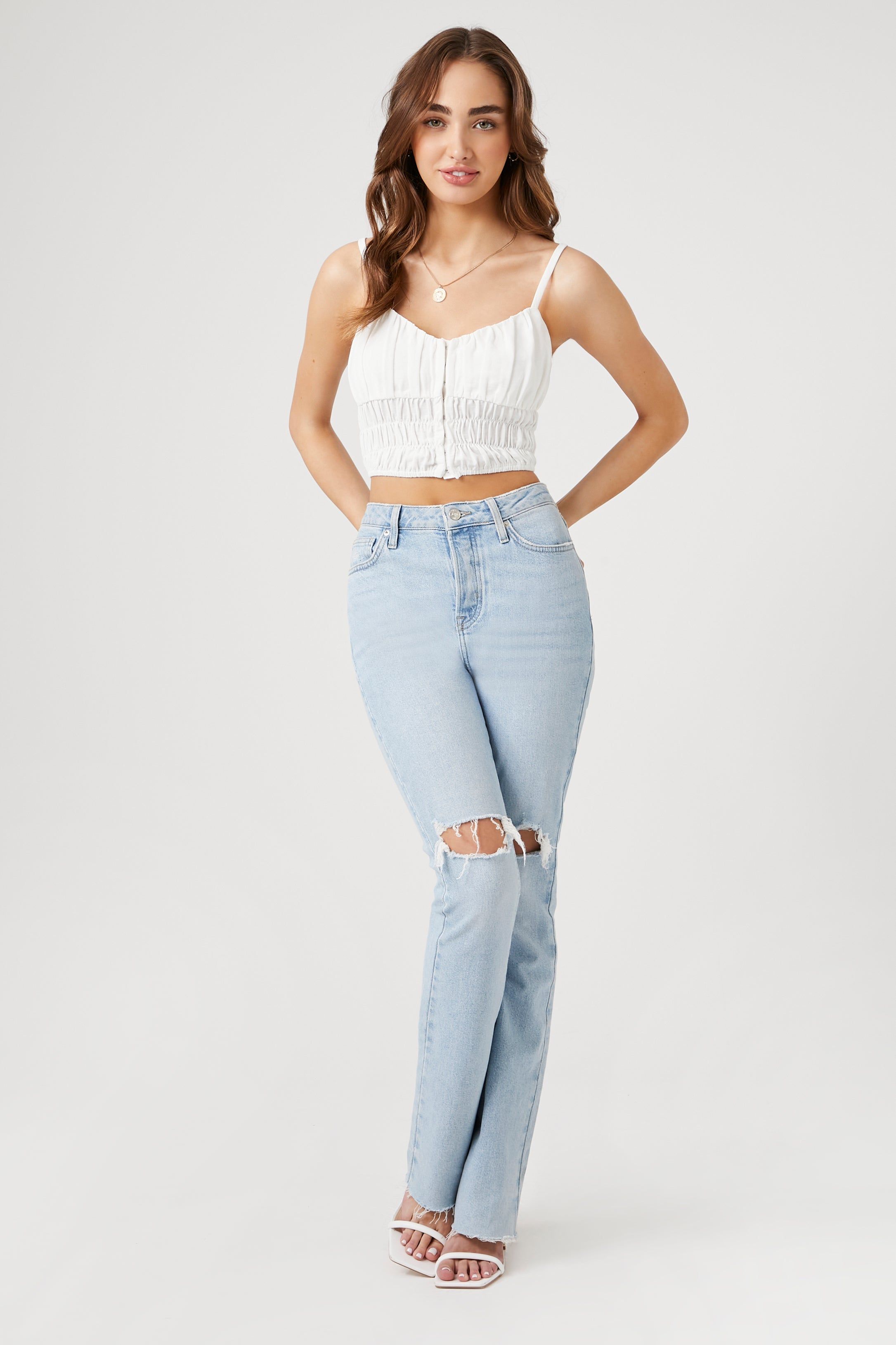 Camisole courte avec agrafes sold by Urban Planet product image thumbnail 9