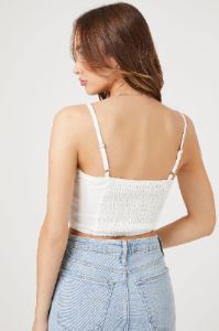 Camisole courte avec agrafes sold by Urban Planet