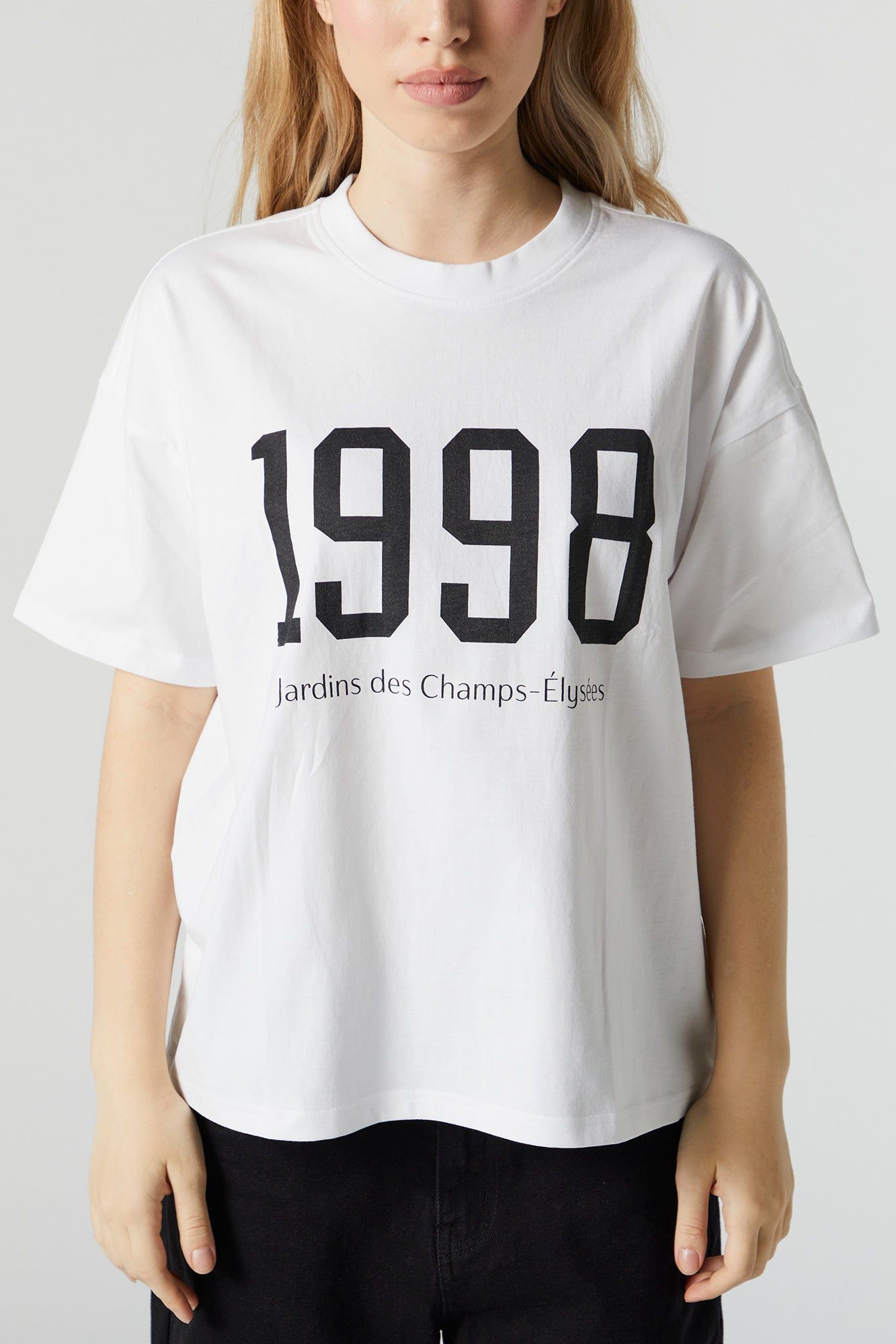 1998 Graphic Boyfriend T-Shirt sold by Urban Planet product image thumbnail 4