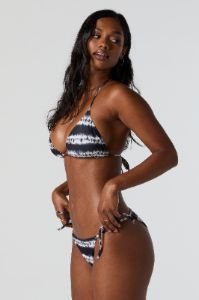 Striped Side Tie Bikini Bottom sold by Urban Planet