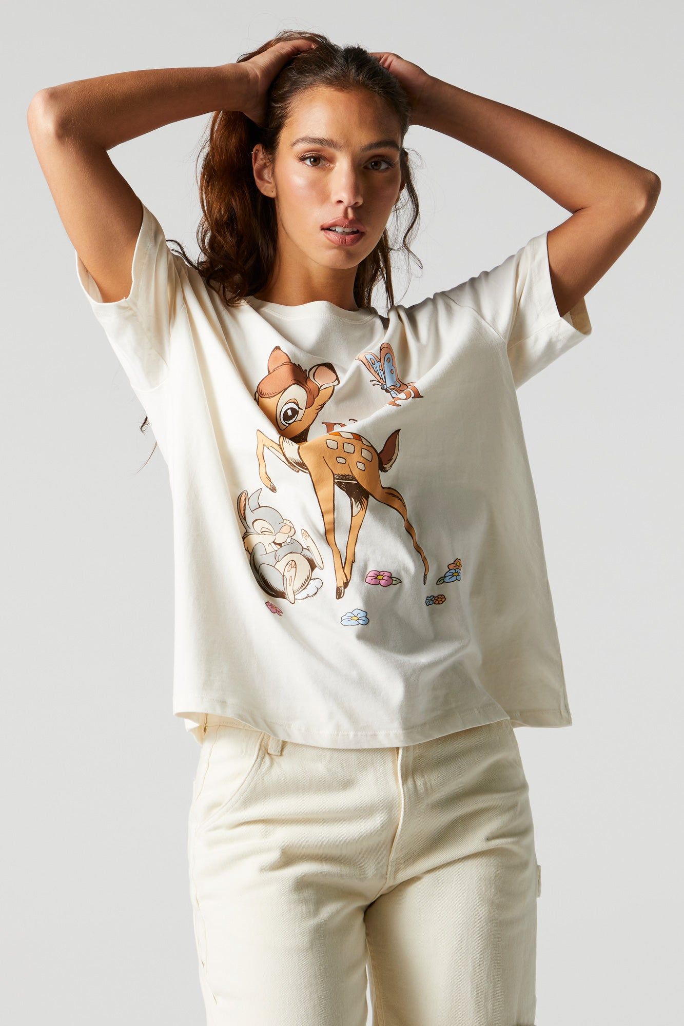 Bambi Graphic Boyfriend T-Shirt sold by Urban Planet