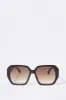 Lunettes de soleil ombrées avec monture géométrique sold by Urban Planet