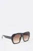 Lunettes de soleil ombrées avec monture géométrique sold by Urban Planet