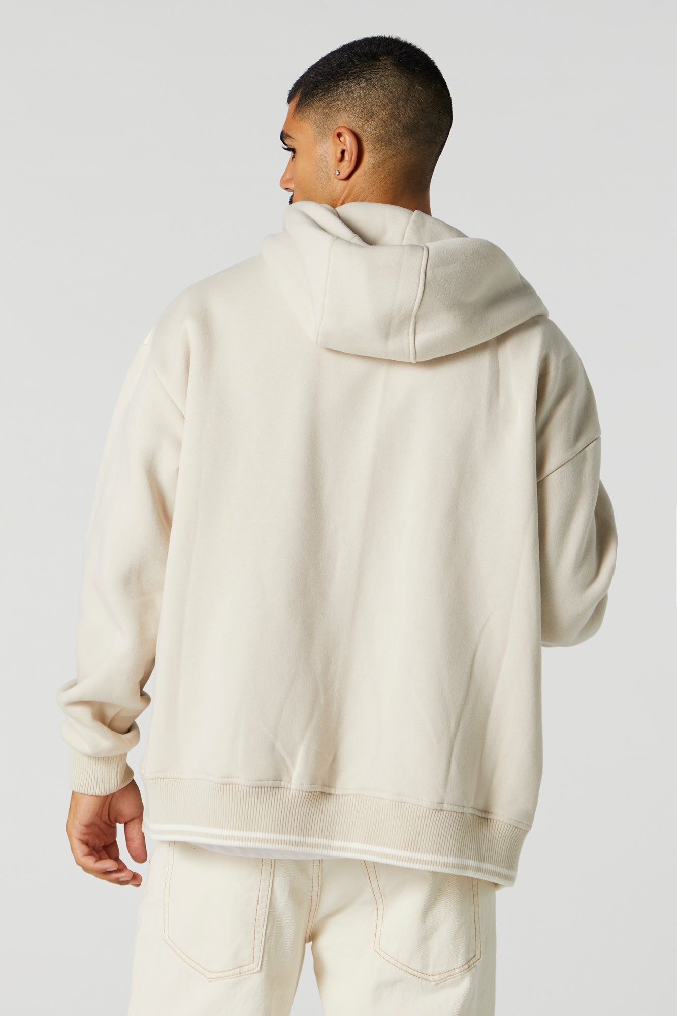 Fleece Bomber Jacket sold by Urban Planet product image thumbnail 2