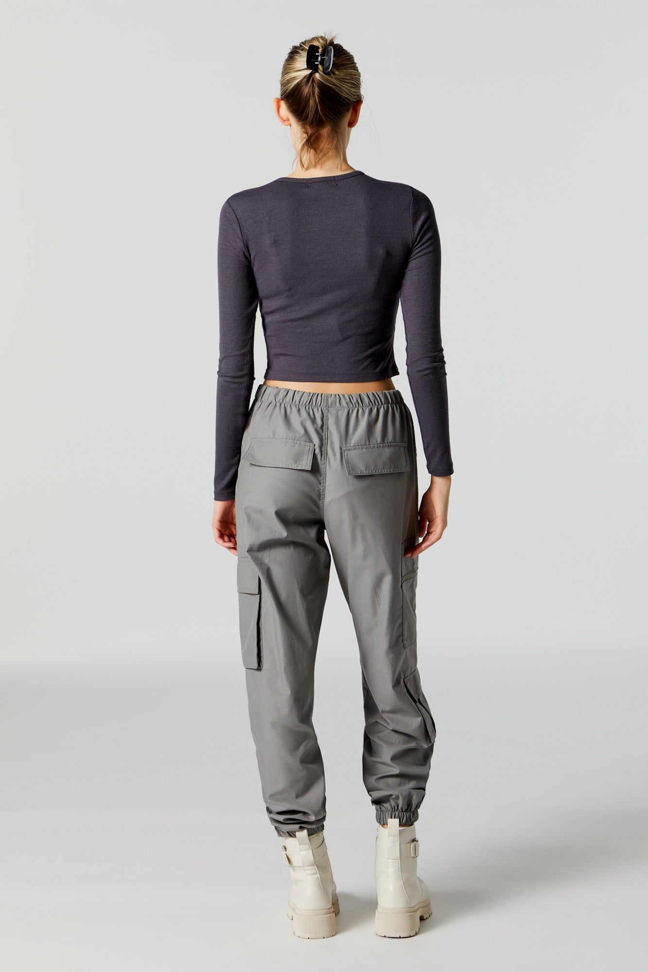 Jogger cargo avec poches multiples sold by Urban Planet product image thumbnail 3