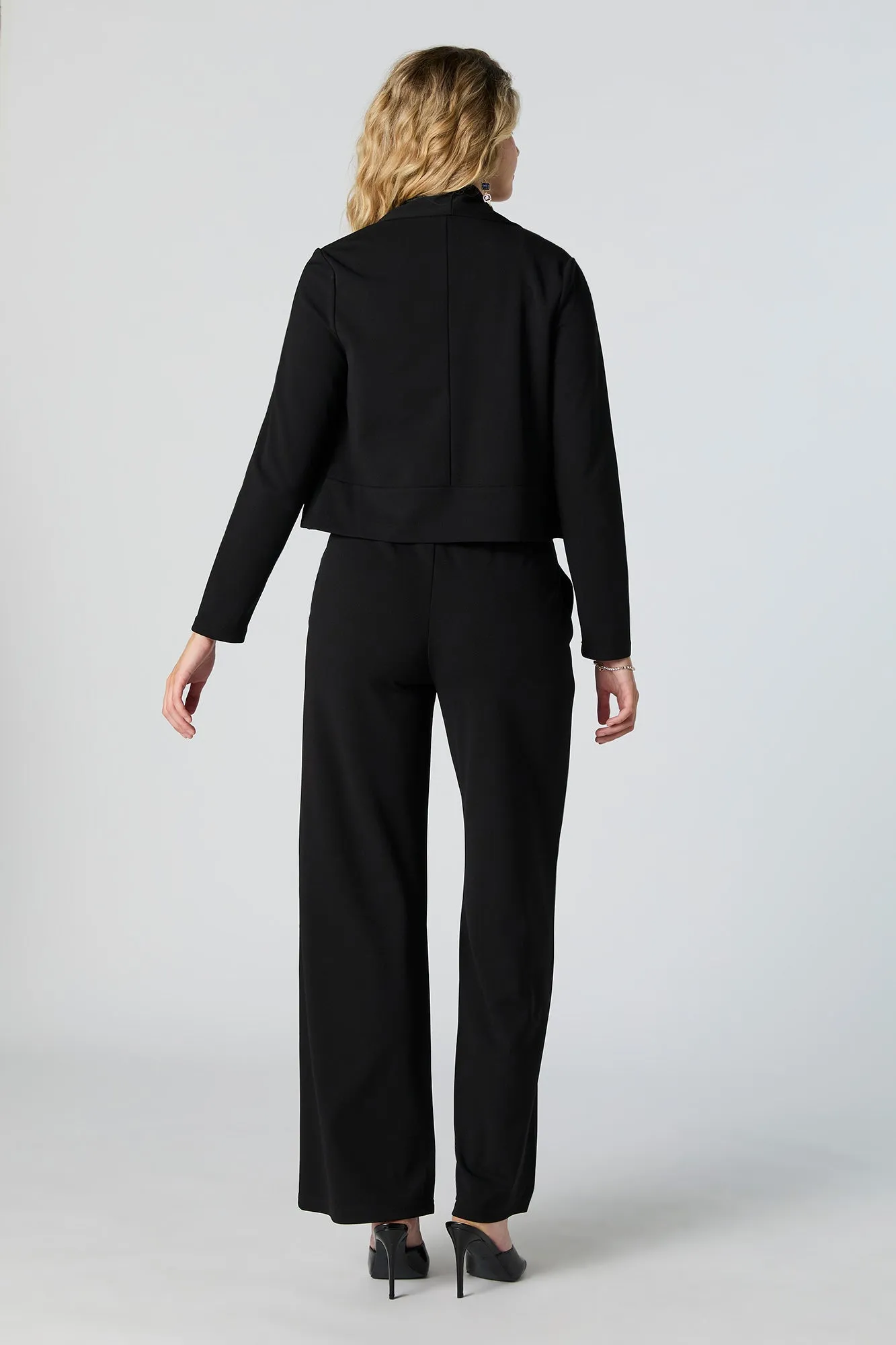 Pantalon habillé fluide à taille haute sold by Urban Planet product image thumbnail 2