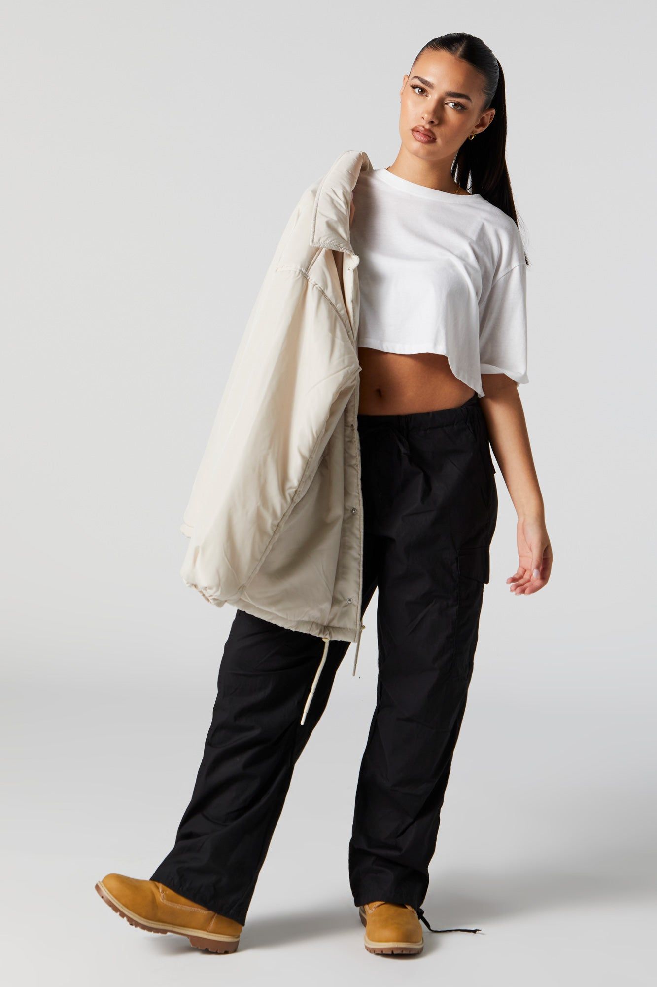 Pantalon cargo parachute sold by Urban Planet product image thumbnail 5