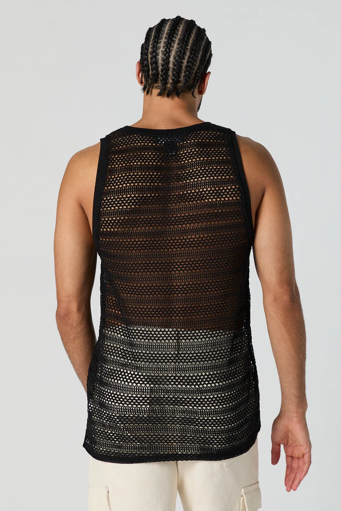 Camisole ras du cou crochetée sold by Urban Planet product image thumbnail 5