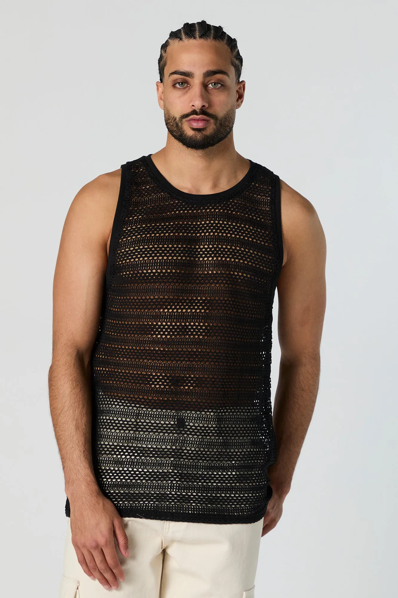 Camisole ras du cou crochetée sold by Urban Planet product image thumbnail 4