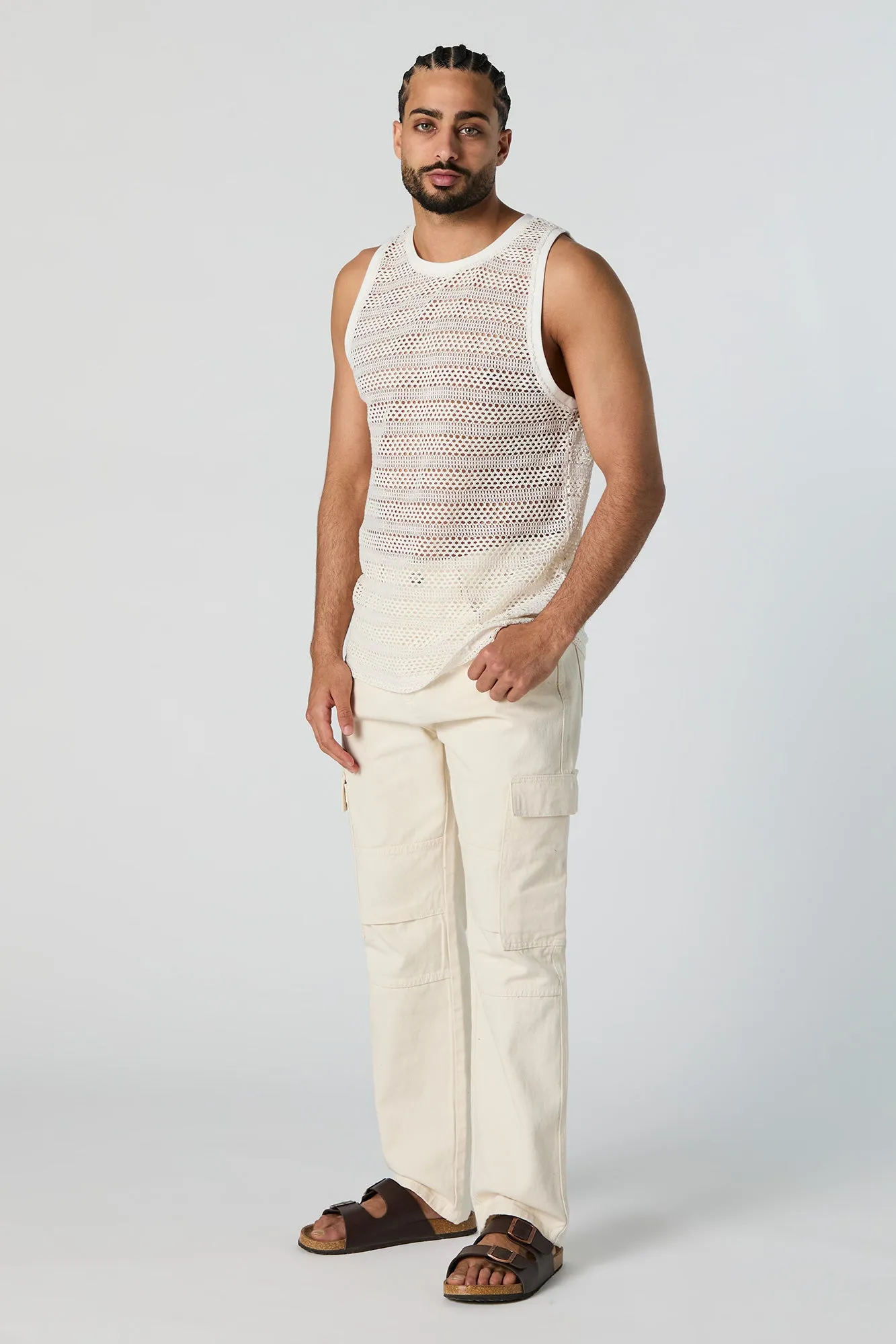 Camisole ras du cou crochetée sold by Urban Planet product image thumbnail 3