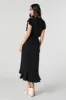 Asymmetrical Ruffled Midi Skirt sold by Urban Planet
