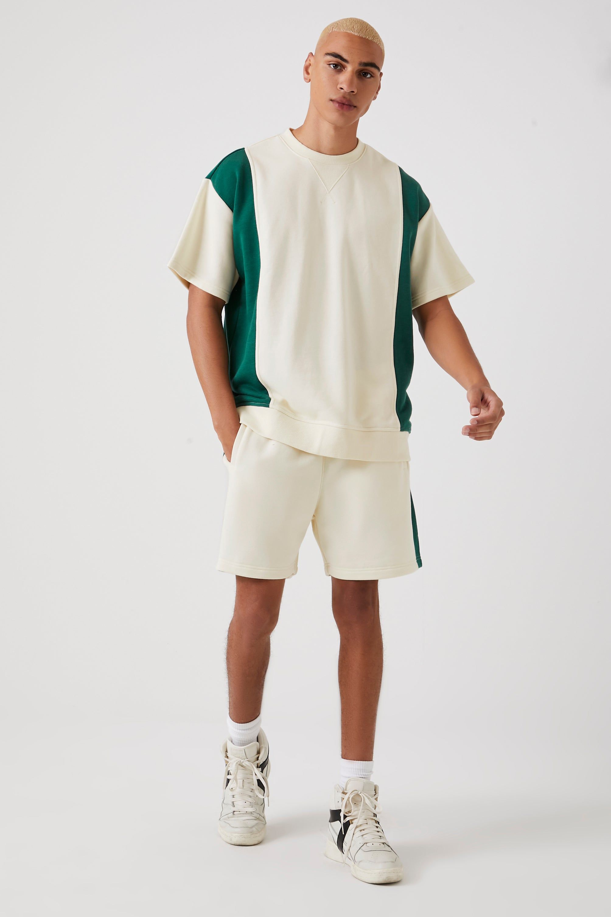 Colourblock Drawstring Short sold by Urban Planet product image thumbnail 9